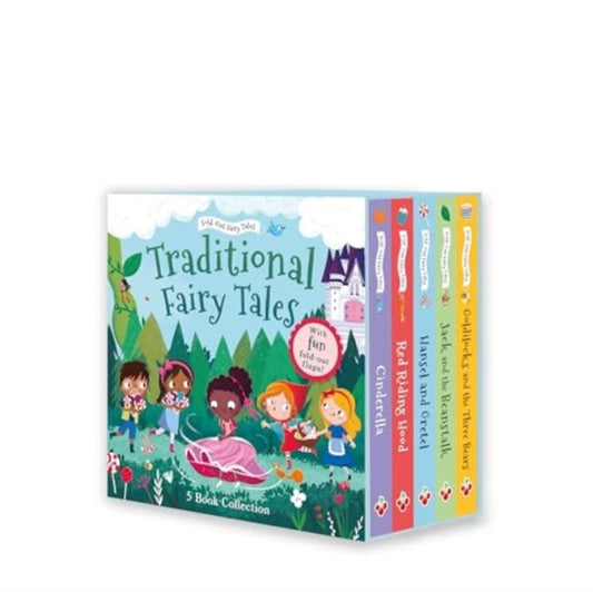 Traditional Fold-Out Fairy Tales 5-Book Collection