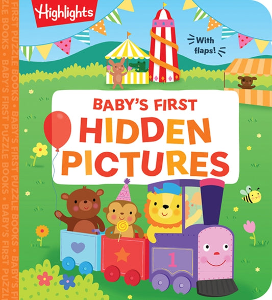 Baby’s First Hidden Pictures: Lift the Flap Book with Learning Puzzles for Babies, Seek-and-Find Activity Book with Interactive & Sensory Puzzles