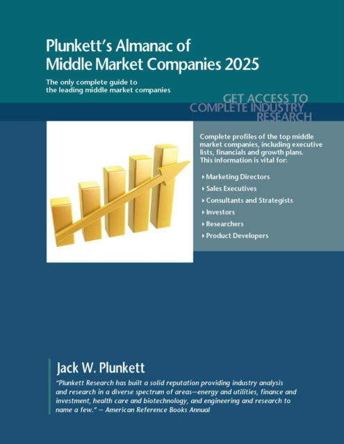 Plunkett's Almanac of Middle Market Companies 2025: Middle Market Industry Market Research, Statistics, Trends and Leading Companies