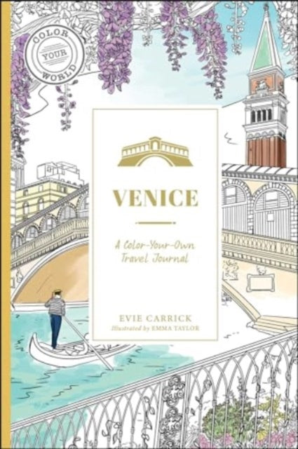 Venice: A Color-Your-Own Travel Journal