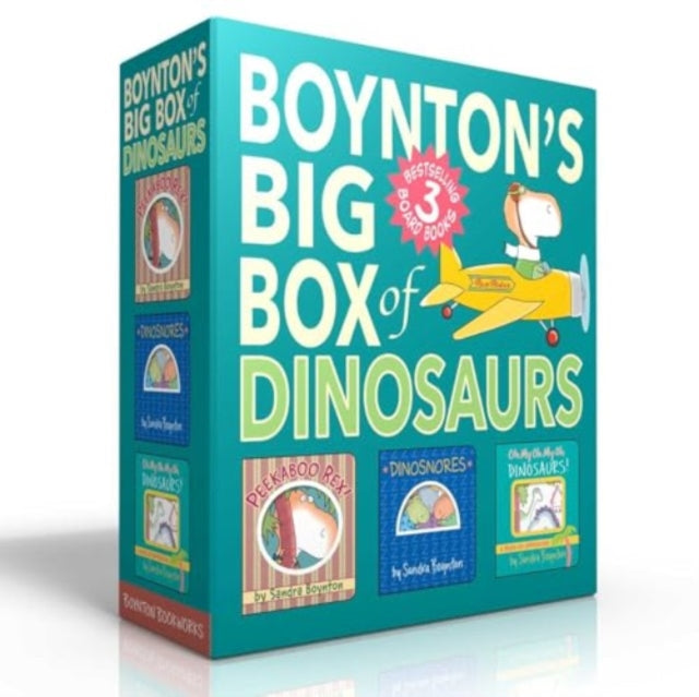 Boynton's Big Box of Dinosaurs (Boxed Set): Peekaboo Rex!; Dinosnores; Oh My Oh My Oh Dinosaurs!