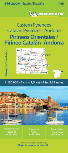 Pirineos Orientales - Zoom Map 146: Map
