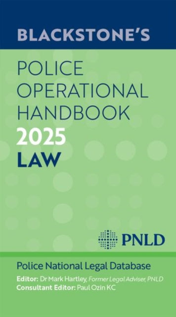 Blackstone's Police Operational Handbook 2025