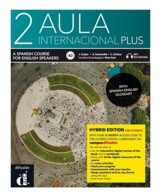 Aula internacional Plus 2 - Edicion hibrida - Edicion inglesa - Libro del alumno A2 + MP3