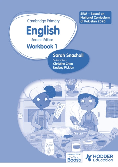 Cambridge Primary English Workbook Grade 1 SRM - Based on National Curriculum of Pakistan 2020