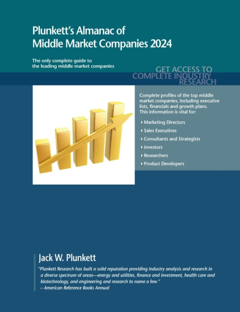 Plunkett's Almanac of Middle Market Companies 2024: Middle Market Industry Market Research, Statistics, Trends and Leading Companies