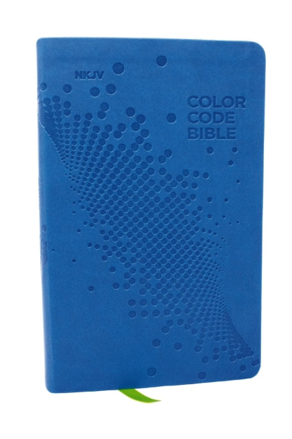 NKJV, Color Code Bible for Kids, Blue Leathersoft, Comfort Print