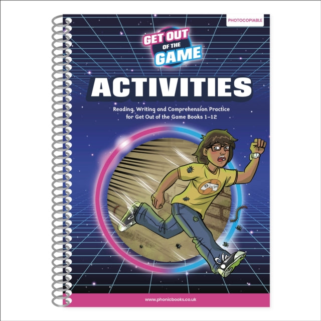Phonic Books Get Out of the Game Activities: Adjacent consonants and consonant digraphs, suffixes -ed and -ing