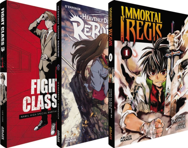 Ablaze Manhwa Spotlight Pack – Action/Adventure