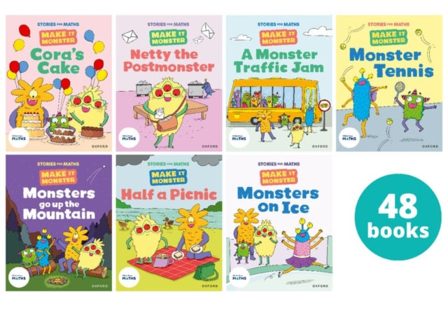 Stories for Maths: Make it Monsters Y1/P2 (48 book pack)