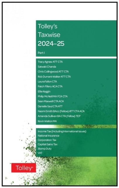 Tolley's Taxwise I 2024-25