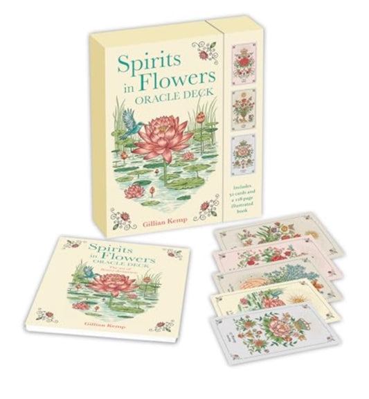 Spirits in Flowers Oracle Deck: Includes 52 Cards and a 128-Page Illustrated Book