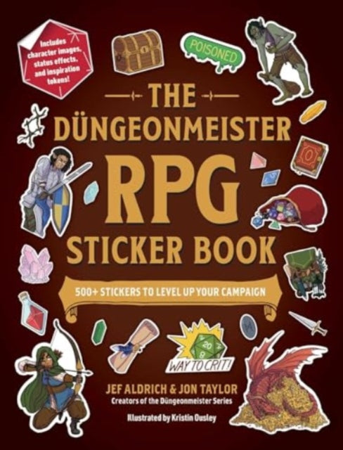 The Dungeonmeister RPG Sticker Book: 500+ Stickers to Level Up Your Campaign