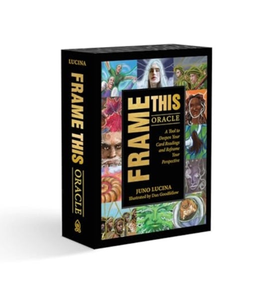 Frame This Oracle (Oracle Frames and Guidebook, Box Set): A Tool to Deepen Your Card Readings and Reframe Your Perspective