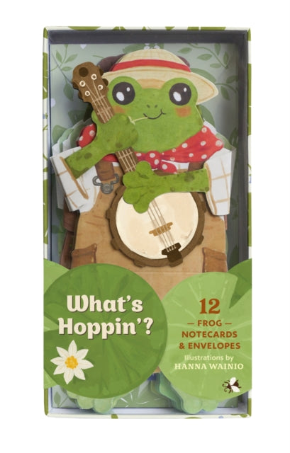 What’s Hoppin’? Notecards: 12 Frog Notecards & Envelopes