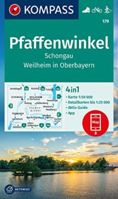 Pfaffenwinkel, Schongau, Weilheim in Oberbayern + Active Guide