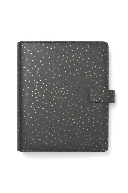 A5 Confetti Charcoal Organiser
