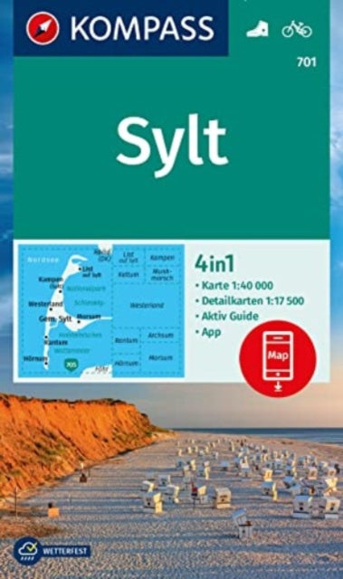 Sylt + Detailkarten + Aktiv Guide