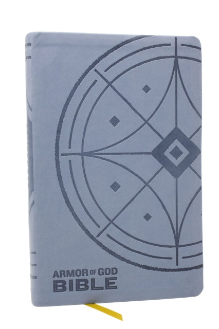 NKJV Armor of God Bible, Blue/Gray Leathersoft (Children’s Bible, Red Letter, Comfort Print, Holy Bible): New King James Version