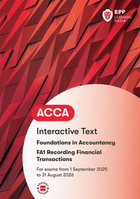 FIA Recording Financial Transactions FA1: Interactive Text