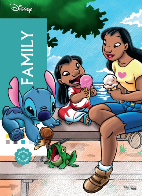 Mystery Colouring - Family: Reveal iconic Disney characters with colour by number