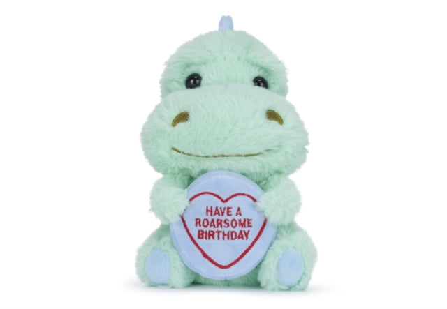 Love Hearts 7" Roarsome Birthday Plush Gift