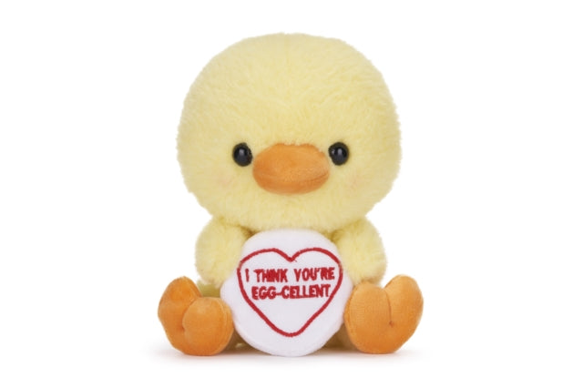 Love Hearts 7" Egg-Cellent Chick Plush Gift