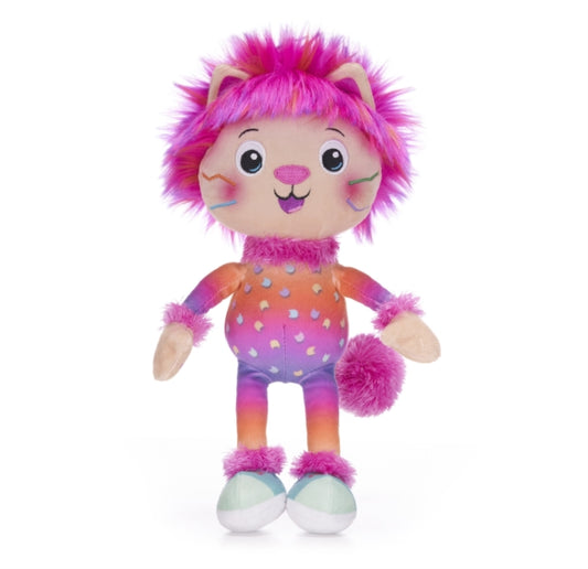 Gabby's Dollhouse 10" Marty The Party Cat Soft Toy