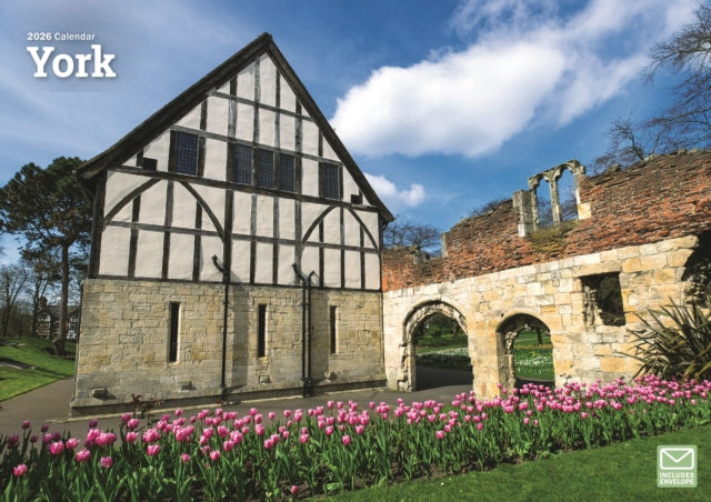 York A4 Calendar 2026