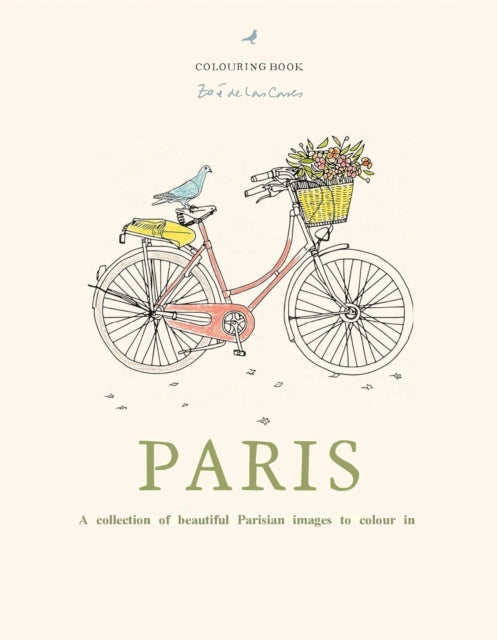 Paris: A collection of beautiful Parisian images to colour in