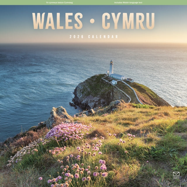 Wales Square Wall Calendar 2026