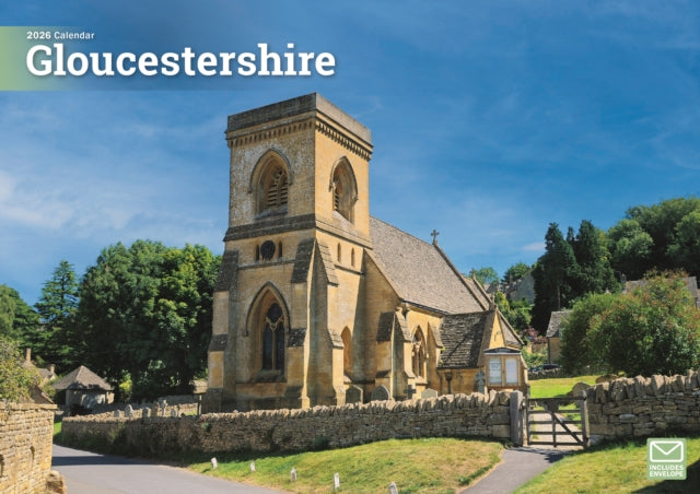 Gloucestershire A4 Calendar 2026