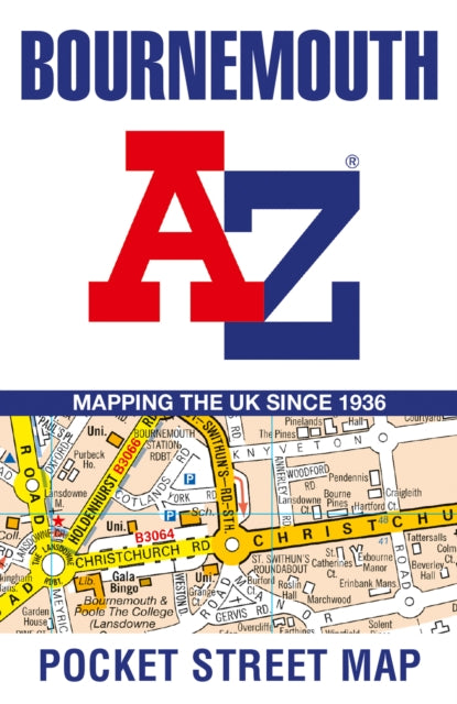 Bournemouth A-Z Pocket Street Map: Accurate Street Map for Easy Navigation