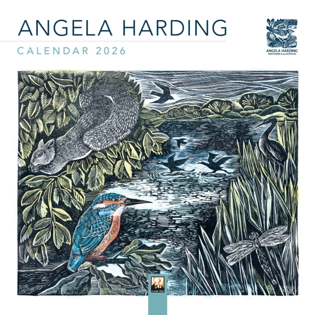 Angela Harding Mini Wall calendar 2026 (Art Calendar)