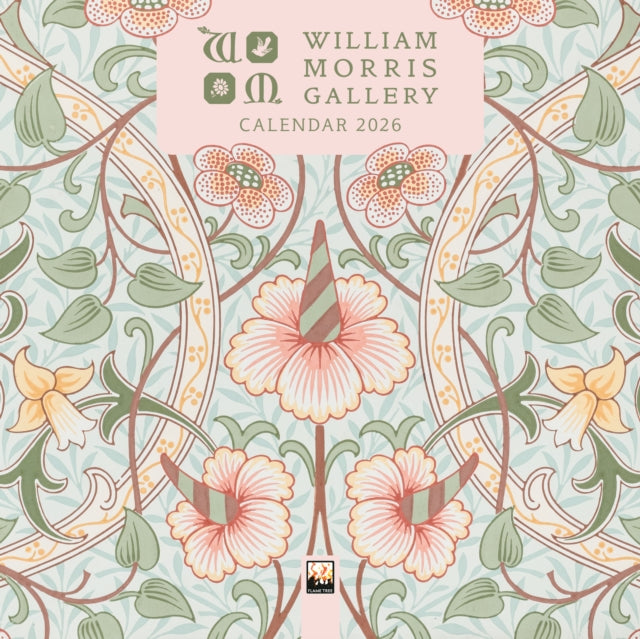 William Morris Gallery Mini Wall Calendar 2026 (Art Calendar)