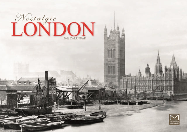 Nostalgic London A4 Calendar 2026