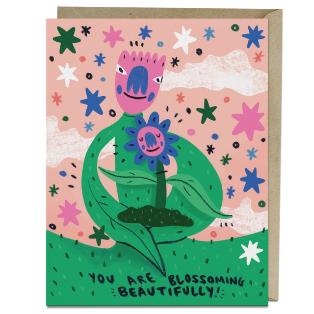 6 Pack Barry Lee for Em & Friends Blossoming Beautifully Encouragement Card