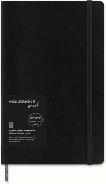 Moleskine Large Ruled Softcover Smart Notebook