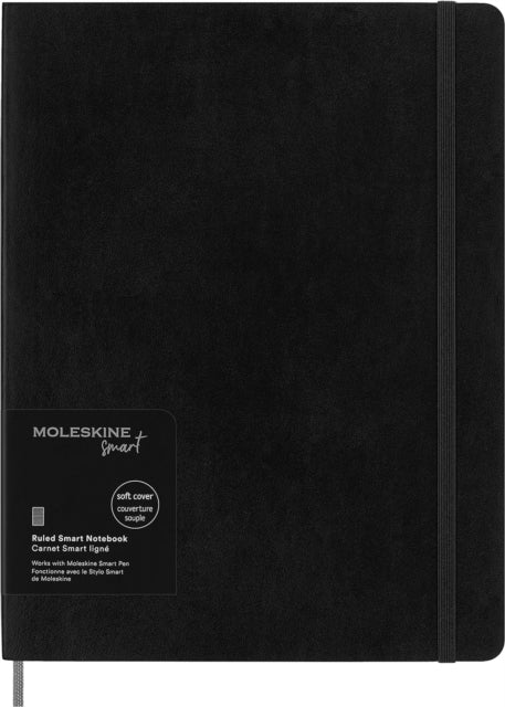 Moleskine Extra Large Softcover Ruled Smart Notebook