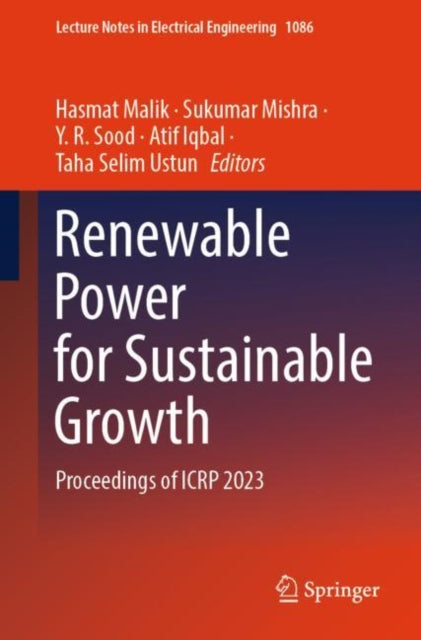 Renewable Power for Sustainable Growth: Proceedings of ICRP 2023