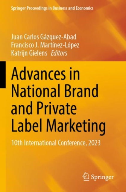 Advances in National Brand and Private Label Marketing: 10th International Conference, 2023