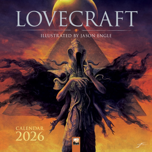 Lovecraft: Illustrated by Jason Engle Wall Calendar 2026 (Art Calendar)
