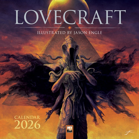 Lovecraft: Illustrated by Jason Engle Wall Calendar 2026 (Art Calendar)
