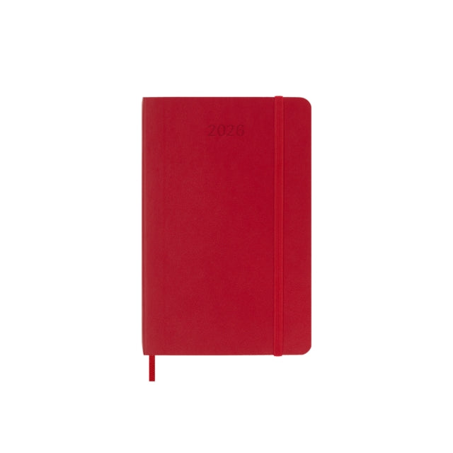 Moleskine 2026 12 Month Weekly Pocket Softcover Diary