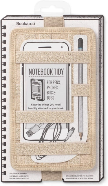 Bookaroo Notebook Tidy - Gold