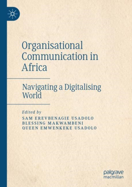 Organisational Communication in Africa: Navigating a Digitalising World