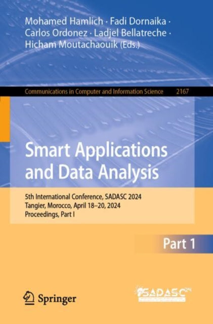 Smart Applications and Data Analysis: 5th International Conference, SADASC 2024, Tangier, Morocco, April 18–20, 2024, Proceedings, Part I