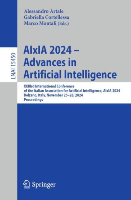 AIxIA 2024 – Advances in Artificial Intelligence: XXIIIrd International Conference of the Italian Association for Artificial Intelligence,  AIxIA 2024, Bolzano, Italy, November 25–28, 2024 Proceedings