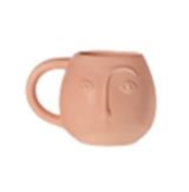 Sass & Belle Face Mug Matt Pink