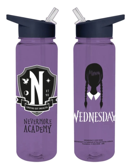 Wednesday (Nevermore Academy) 25oz/700ml Plastic Drinks Bottle